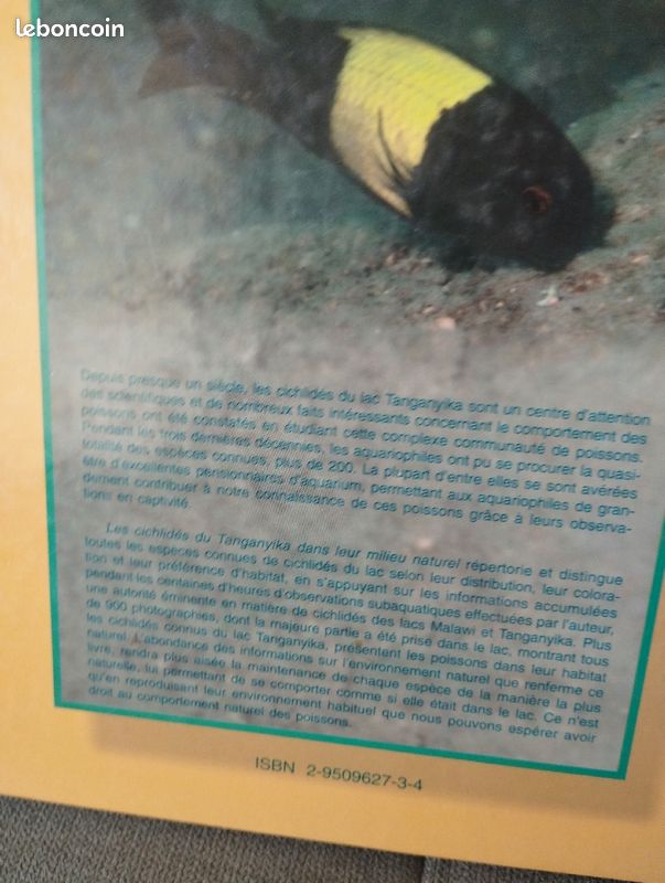 Les cichlides du Tanganyika dans leur milieu naturel, ad konings (image 2)