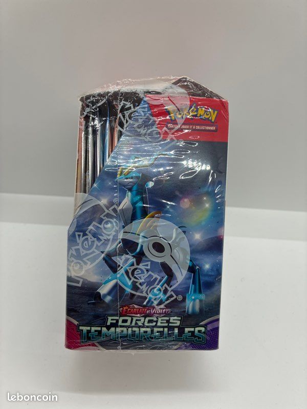 Demi display scellé de 18 booster cartes Pokémon ev5 forces temporelles (image 2)