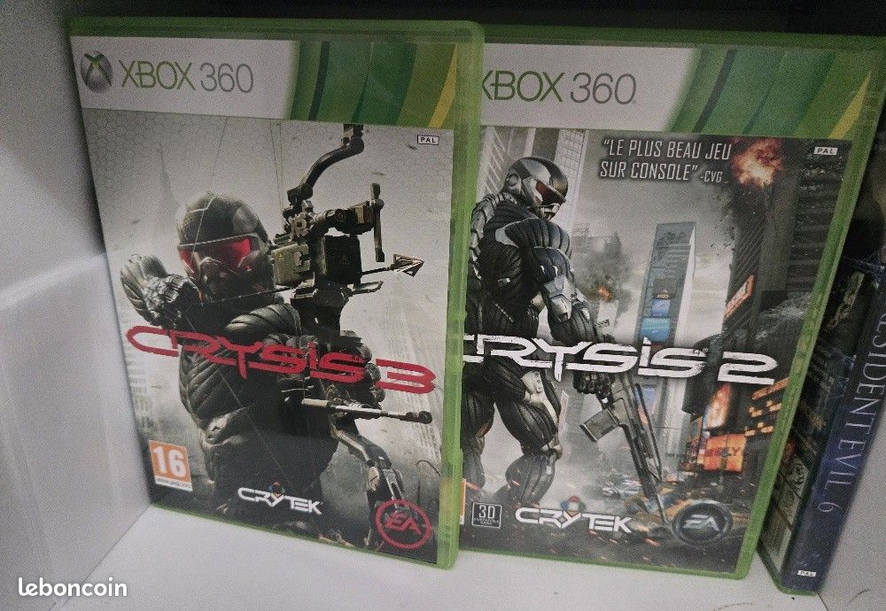 Lot De 3 Jeux Xbox + 1 Boîte Vide - Bon état - Jeux D'occasion