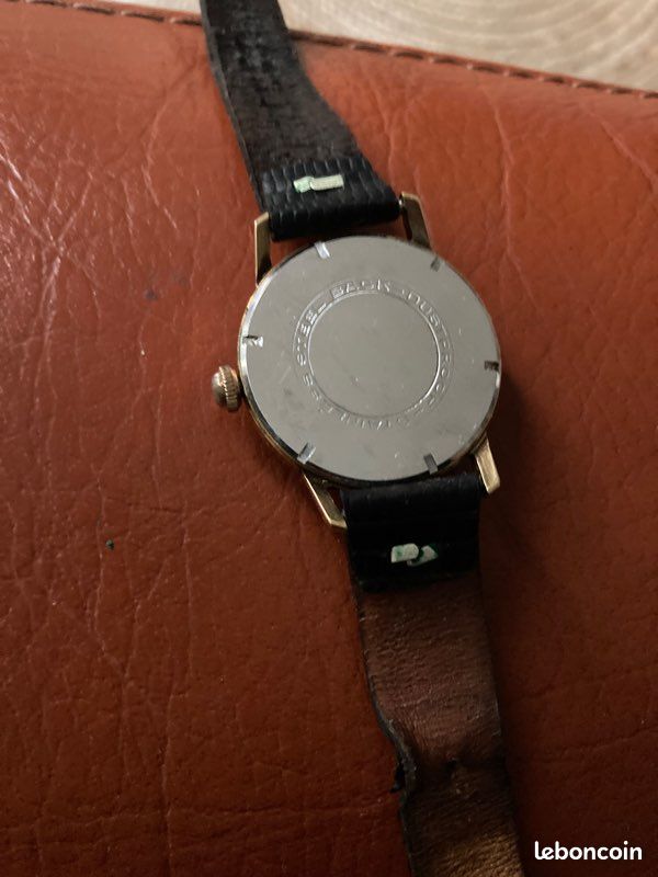 Montre Mécanique Vintage HERMA Standard 15 Rubis - Pièce D'occasion D'horlogerie Ancienne