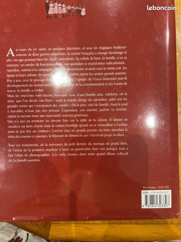 Grand livre la famille autrefois (image 2)