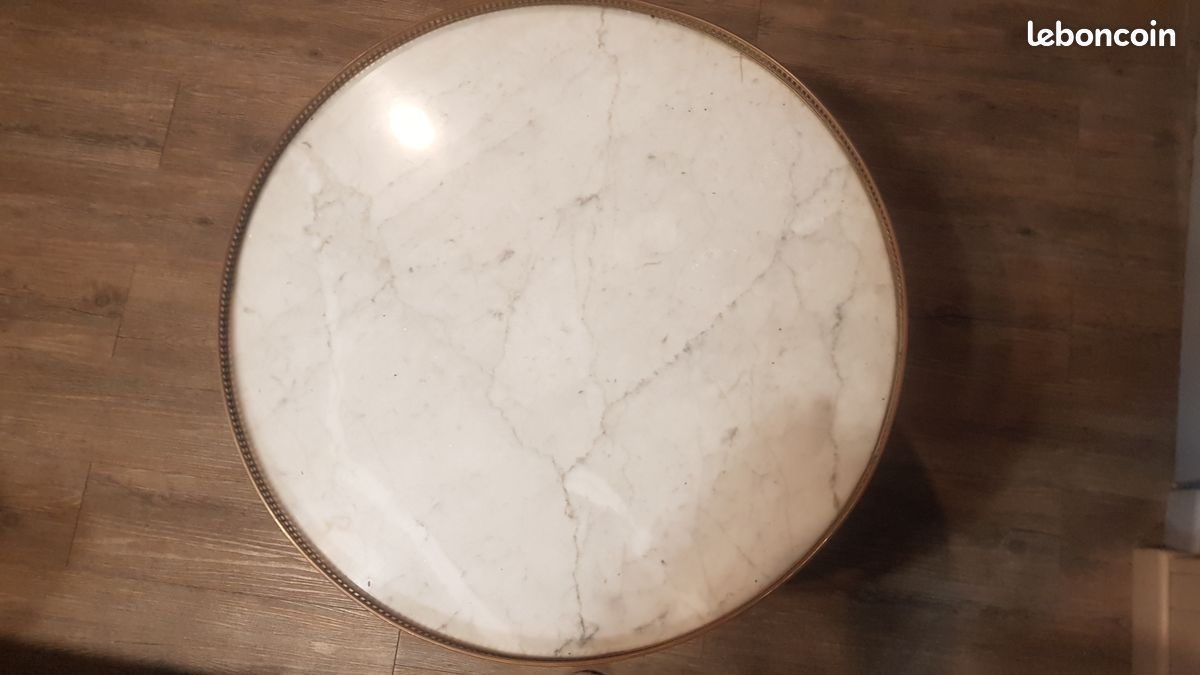Table basse bouillotte Louis XVI (image 3)