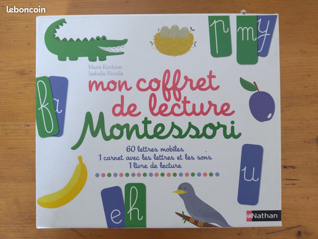 Coffret Lettre mobiles Montessori (image 1)