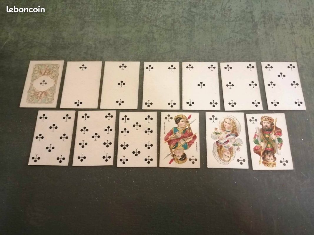 CARTE À JOUER ancienne Alain DELON As de carreau, en bon état. C1/3