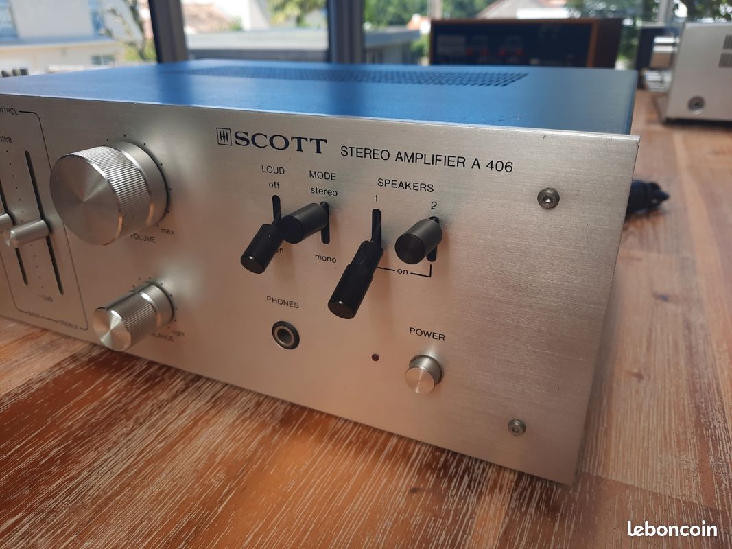 Amplificateur SCOTT A-406 - France