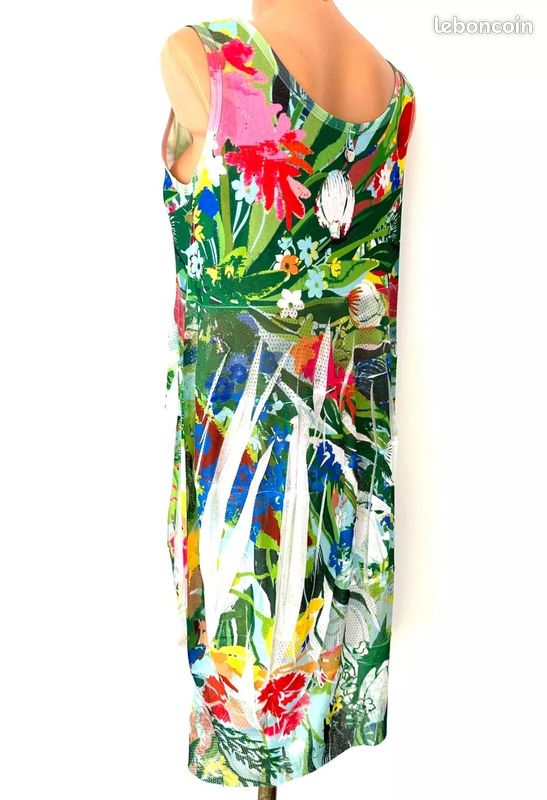 Robe Longue HIGH USE By Claire Campbell - Taille XL - Orange - Longueur 117 Cm - Neuf Sans étiquette