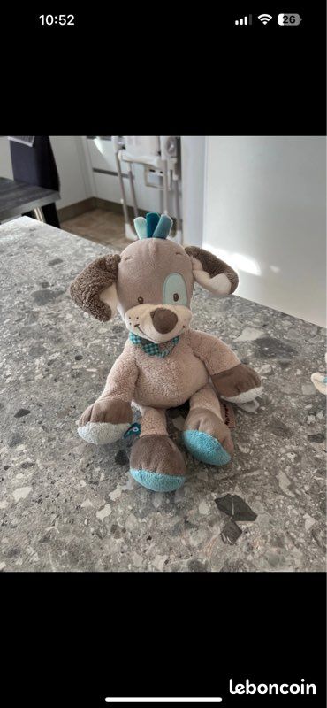 Lot de 3 peluches Gaston et Cyril (image 2)
