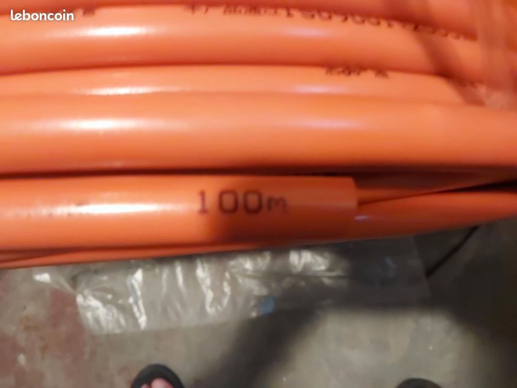 Lot 200 m tuyau multicouche PAP 12/16 orange – 2 couronnes neuves de 100 m (image 2)