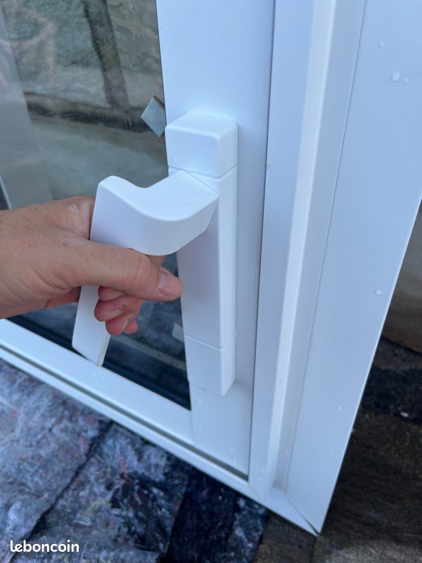 Fenêtre : Coulissant alu 2 vantaux 120 cm 1200mm 2 rails (image 8)
