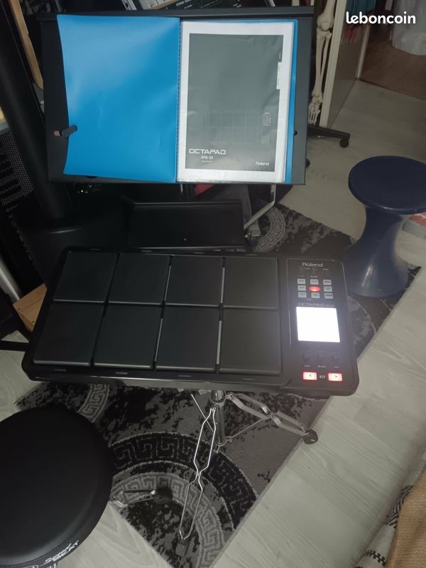 Vends OCTAPAD SPD-30 V2 BK Roland + Trépied + Mode d'emploi en français (image 6)
