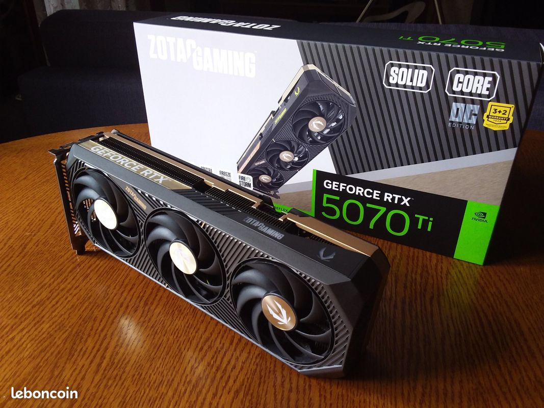 5070 ti ZOTAC gaming SOLID core OC (image 1)