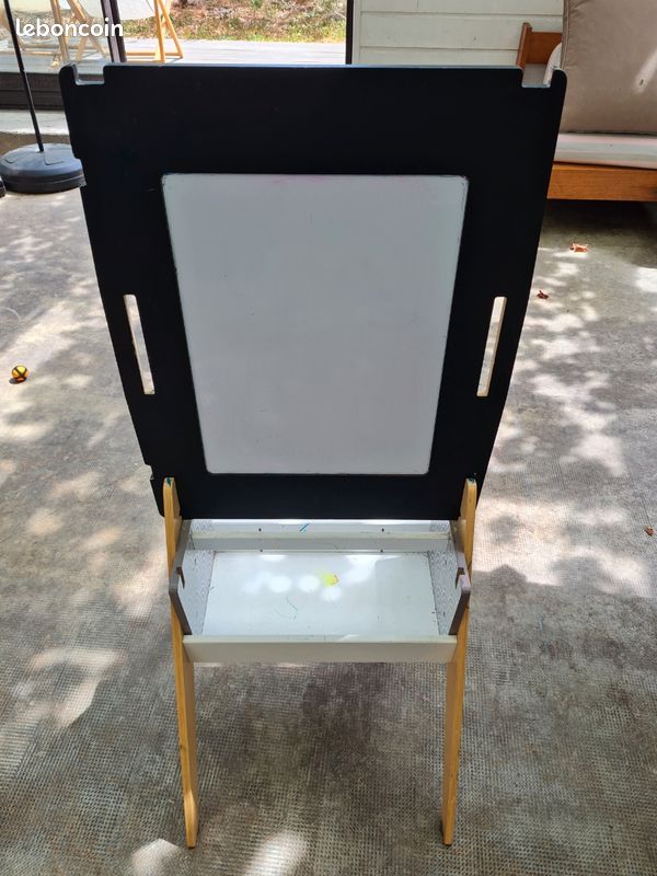 Tableau noir magnétique/blanc effaçable enfant (image 1)