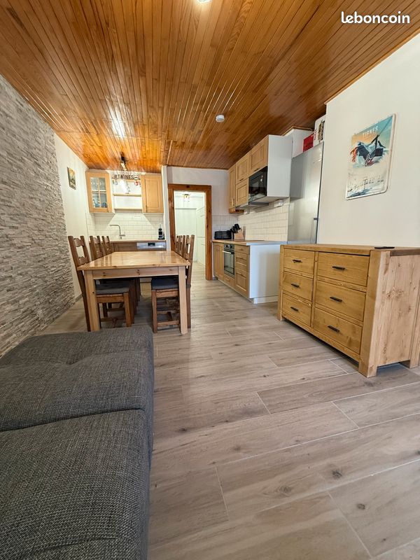 Appartement Traversant Rénové T3 2 chambres Tignes 2100 8 personnes Wifi et Netflix inclus (image 1)