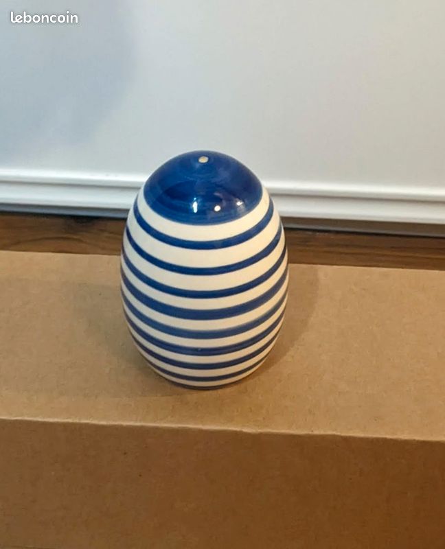 Salière ou poivrière bleue/blanc Sagaform (image 5)