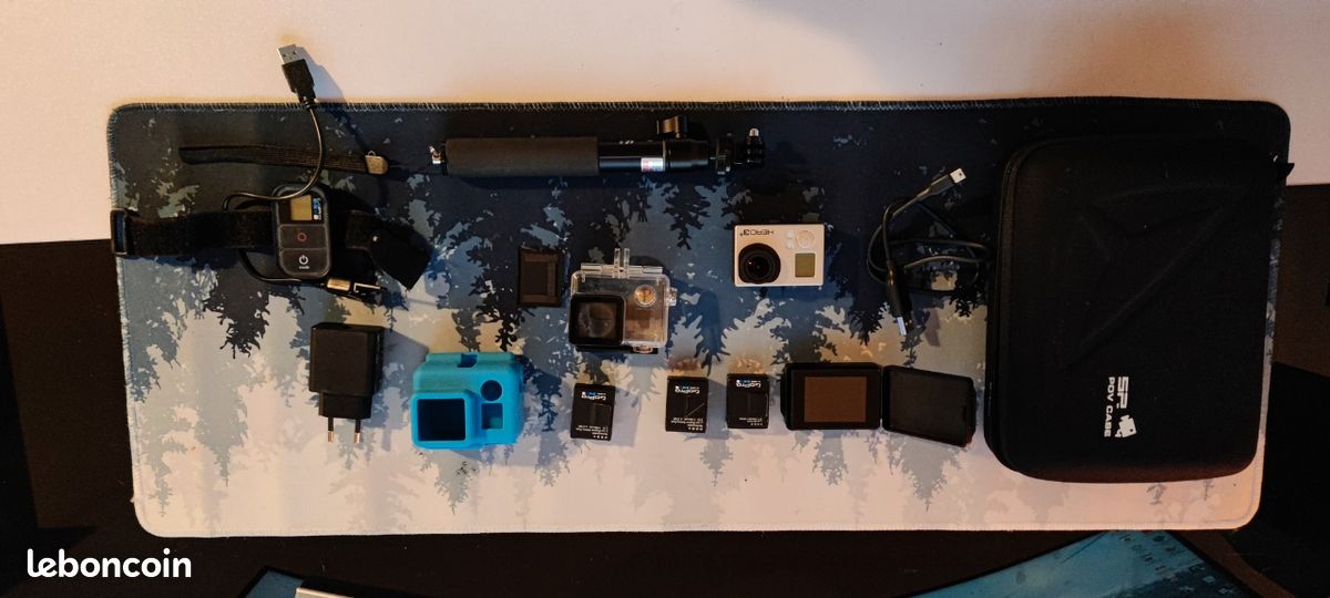 Pack Gopro HERO 6 Platine caisson et phare