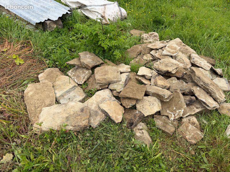 Pierres de schiste / pierres plates anciennes (image 3)