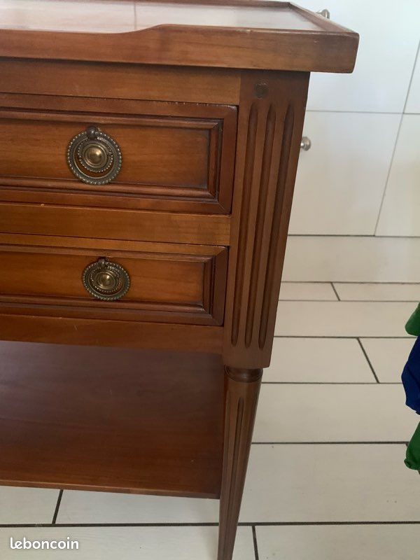 Belle petite table en merisier style ancien (image 5)