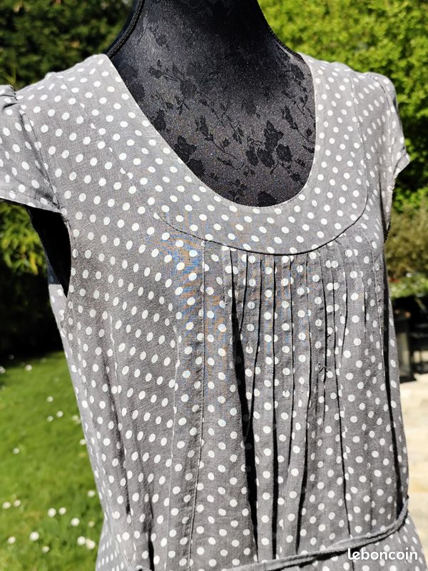 Robe Longue Talia Benson - Kaki/Vert - Taille Unique - Coton - Neuf Avec Étiquettes