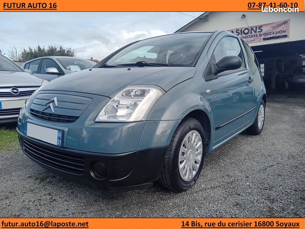Citröen C2 1.1i 60cv -04cv- Pack 87 000 kms (image 1)
