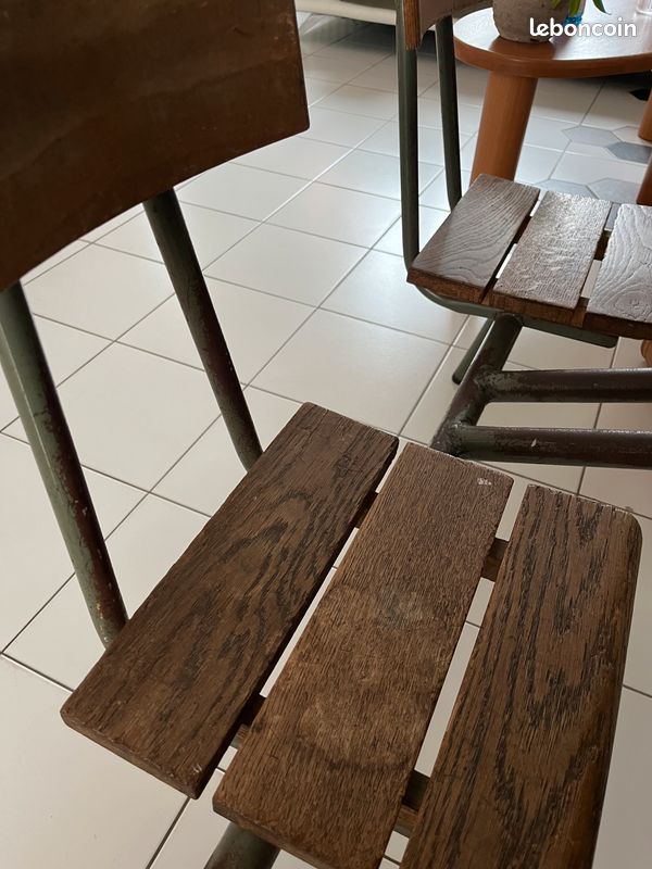Pupitre d’école vintage (image 5)