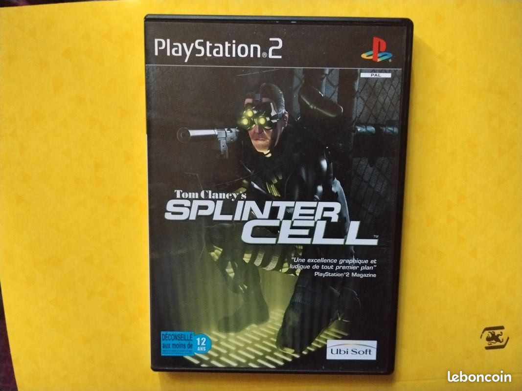 Jeu PS2 Tom Clancy’s Splinter Cell – Édition Française – Bon état