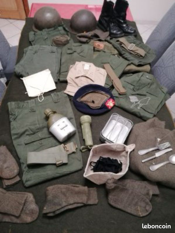 Sac PACO Belge années 1970/80 militaires (image 1)