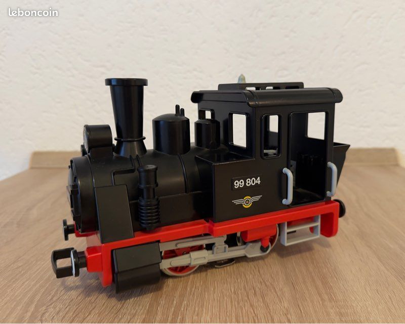 Train Playmobil 3958 Vintage échelle G - Incomplet Mais Fonctionnel (testé)