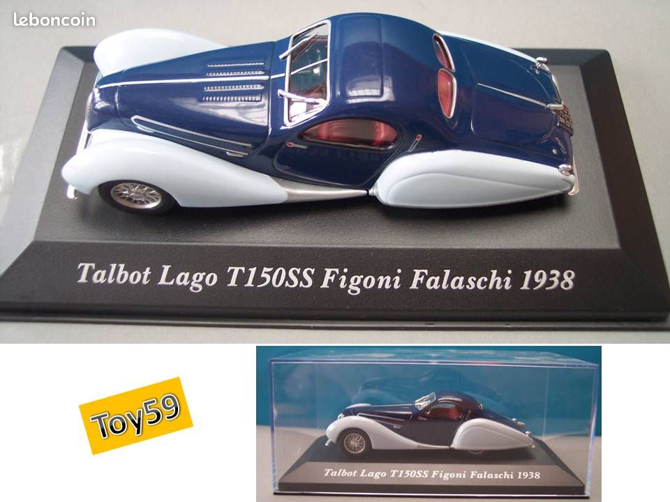 TALBOT LAGO T150SS 1938 - 1/43 - neuf boîte (image 1)