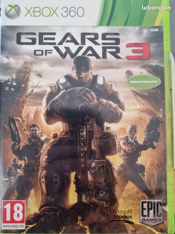 Gear of wars 3 xbox360 (image 1)