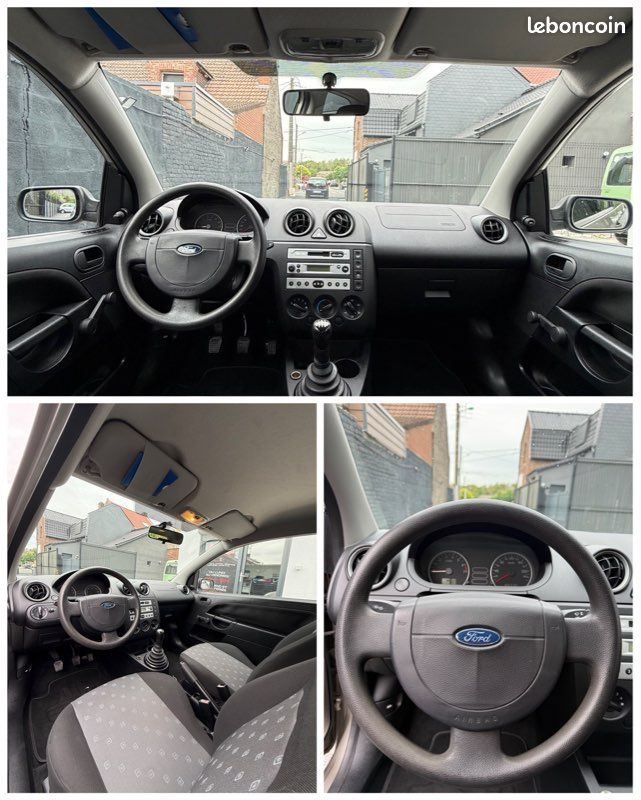 FORD FIESTA 1.3i 70 CH – SEULEMENT 57 000 KM – GARANTIE 6 MOIS (image 4)
