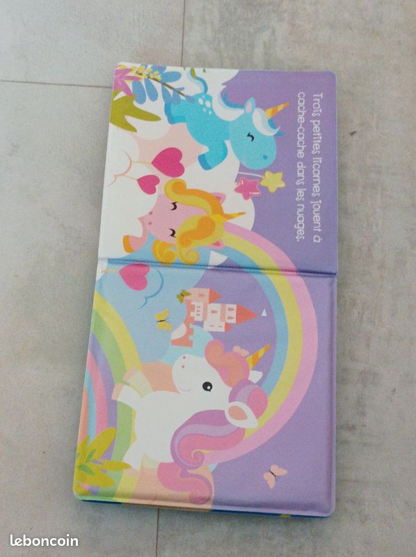 Livre bain licornes (image 2)