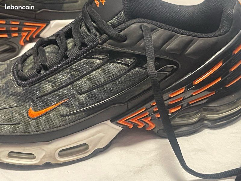 Nike Air Max Plus Tuned Air homme noir/orange EU 42,5 FV6914-001 (image 8)
