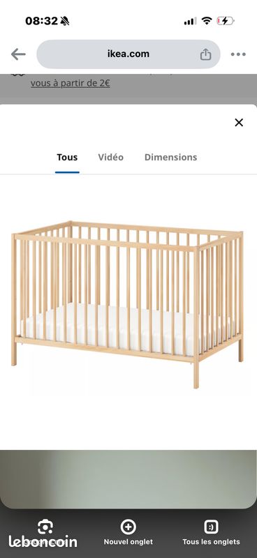 Lit bébé (image 1)