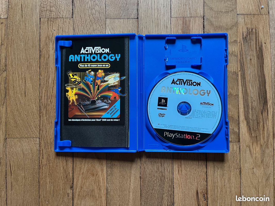 Jeu PS2 Activision Anthology : 45 Jeux Atari 2600 En 1 - Complet Avec Boîte & Manuel - Bon état