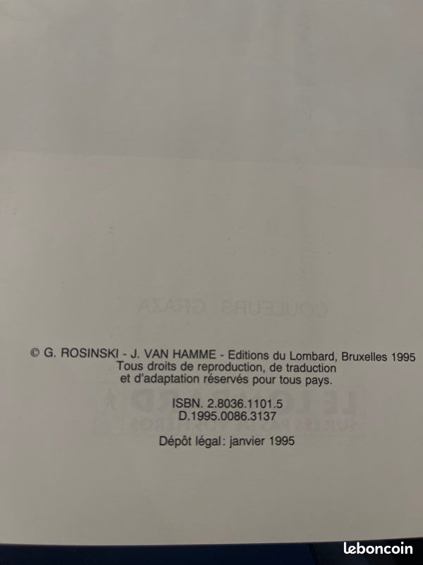 BD Thorgal la marque des bannis EO (image 4)