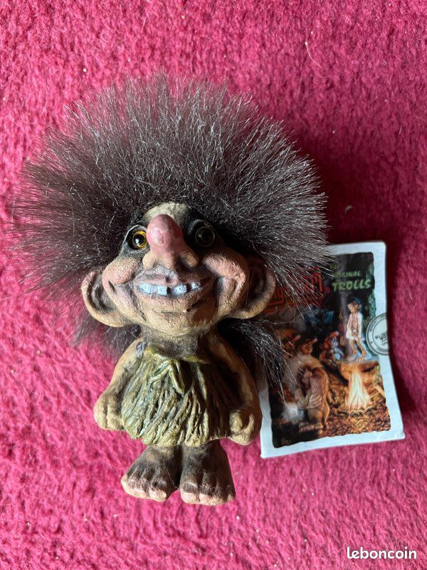 Figurine Troll nain norvégien fait main (image 2)