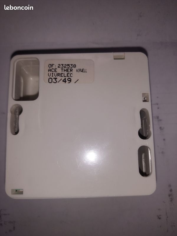 Thermostat intérieur Airwell à molette (image 2)