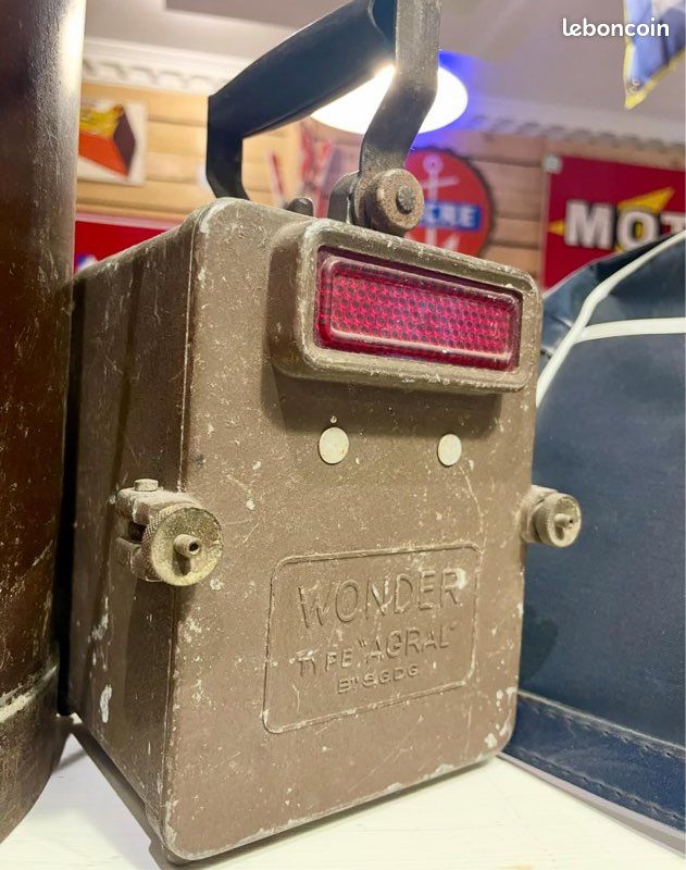 Lampe Wonder SNCF vintage (image 3)