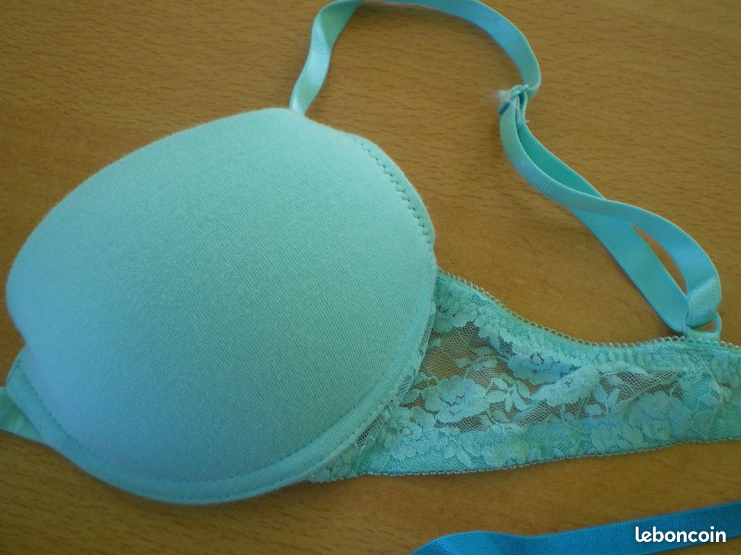 Lot de 2 soutiens gorge bleu 70B (image 2)