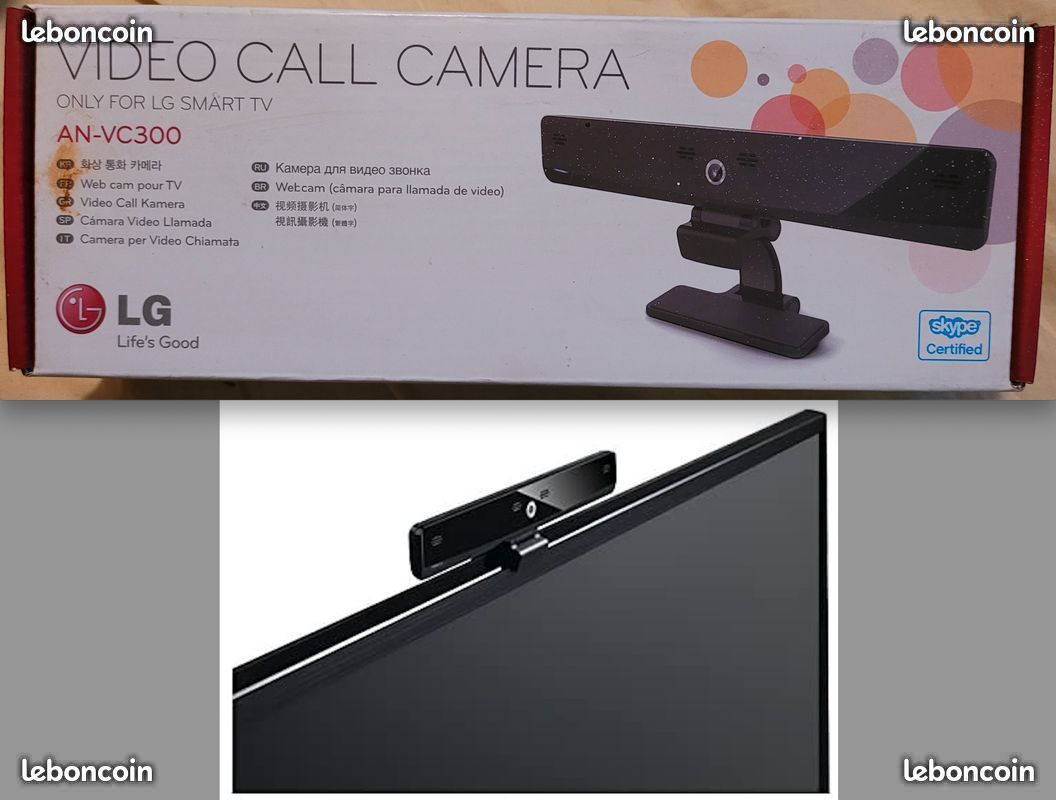 An Vc300 Webcam Lg Tv Vc300 Lg Tv Camera Skype Video Call Webcam