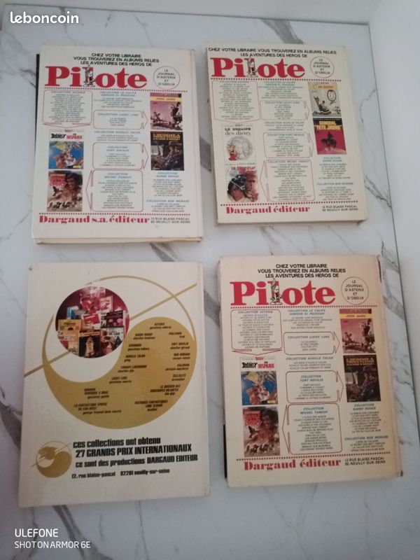 Recueil du journal pilote + album spirou (image 3)