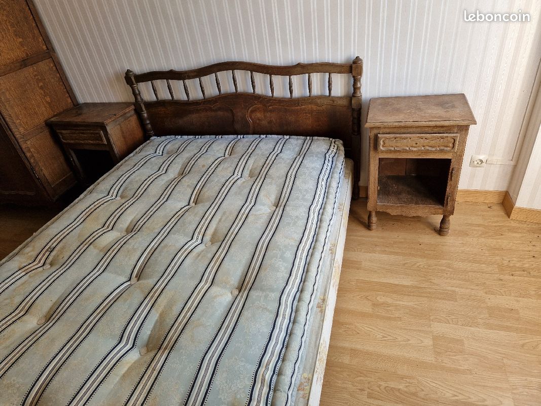 Chambre a couché complète bois massif (image 2)