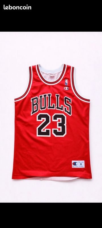 Maillot Chicago Bulls Authentique - Rouge, Taille M - Comme Neuf, Sans Défaut