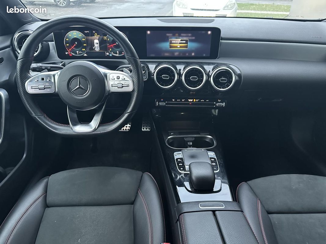 Mercedes classe a 2.0 220 190 amg line 7g-dct bva - suivi complet 100% mercedes/garantie 12 mois (image 3)