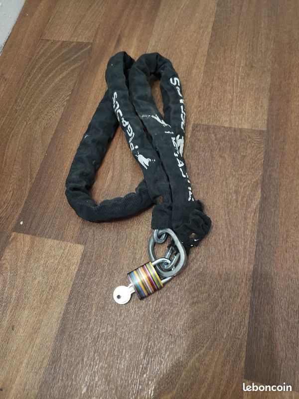Chaîne antivol vélo scooter moto (image 1)