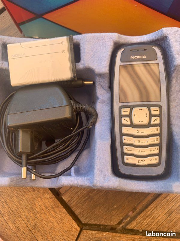 Portable Nokia 3100 bleu (image 2)