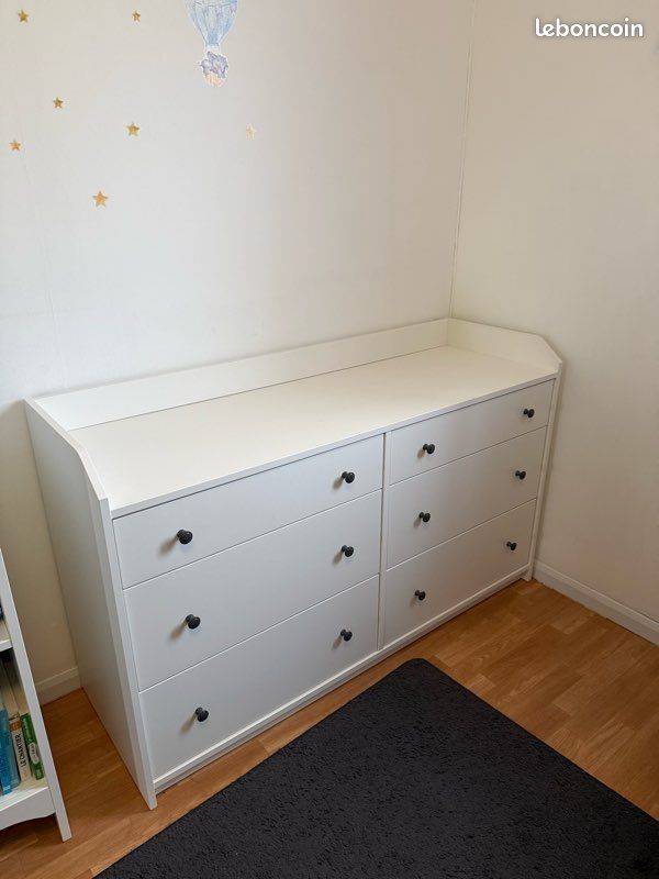 Commode 6 tiroirs IKEA HAUGA (image 2)