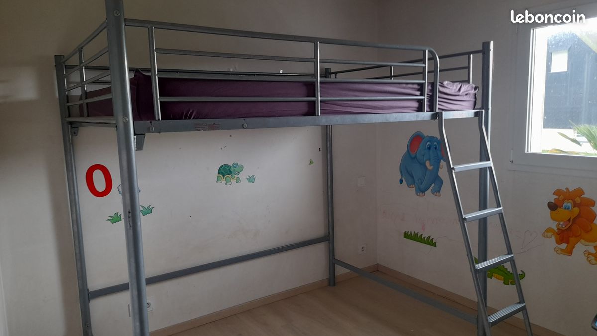 Lit Mezzanine 2 personnes (image 1)