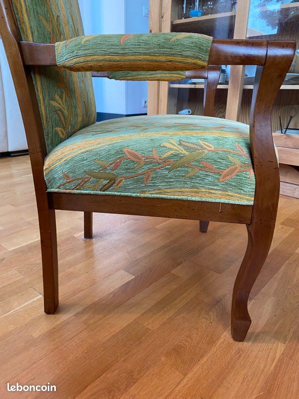 Vends 2 fauteuils voltaire (image 4)