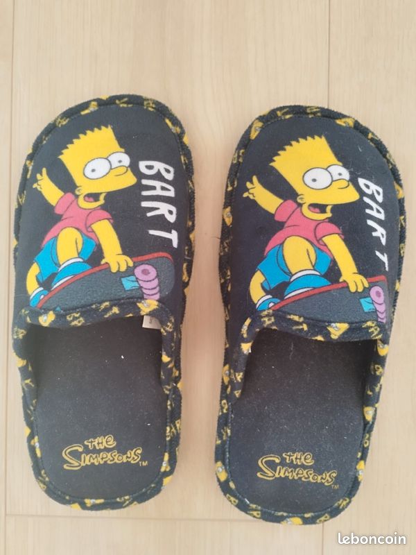 Bart Simpson Vans Simpsons Chanclas Simpson Claquette Vans